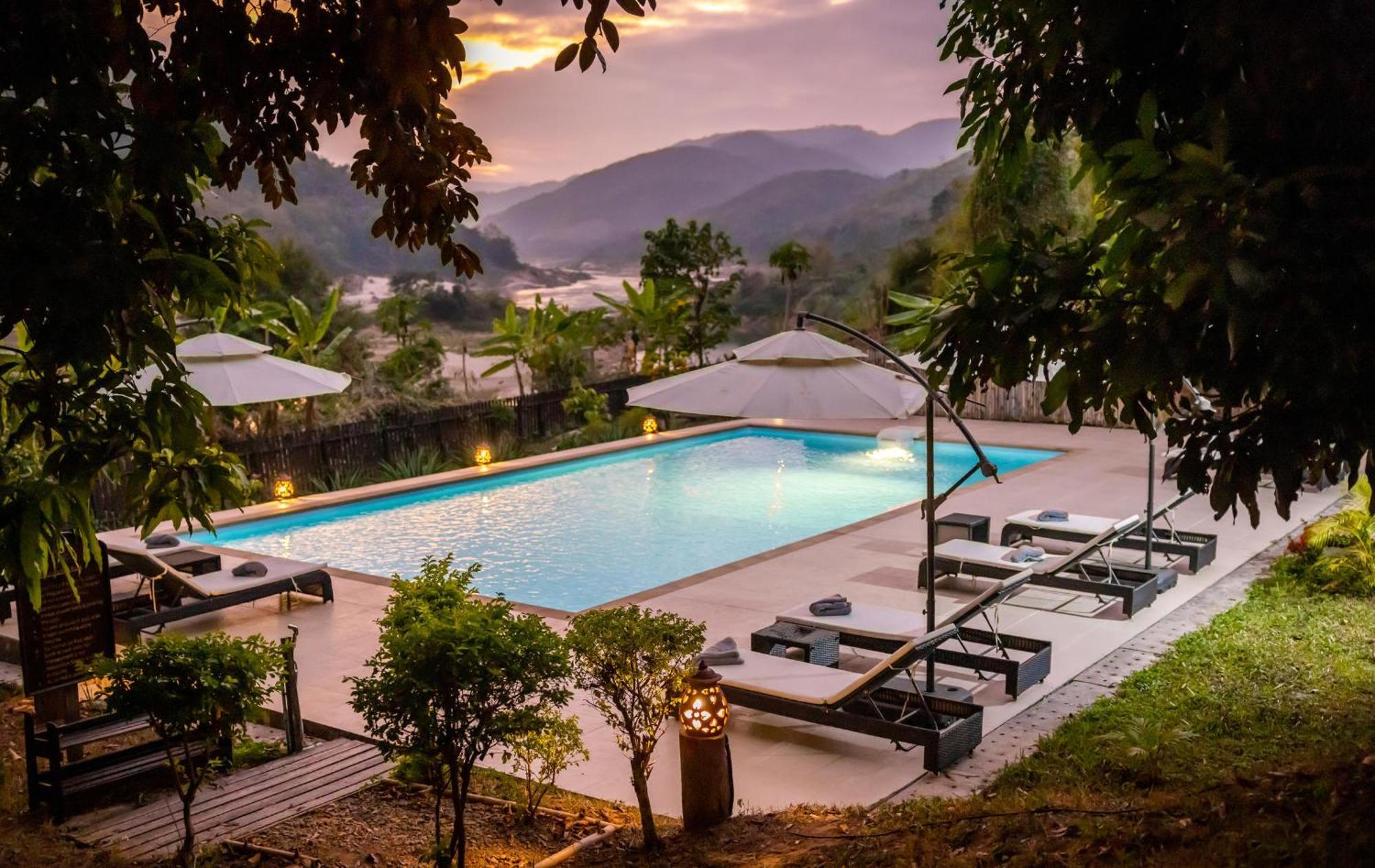 The Sanctuary Pakbeng Lodge المظهر الخارجي الصورة