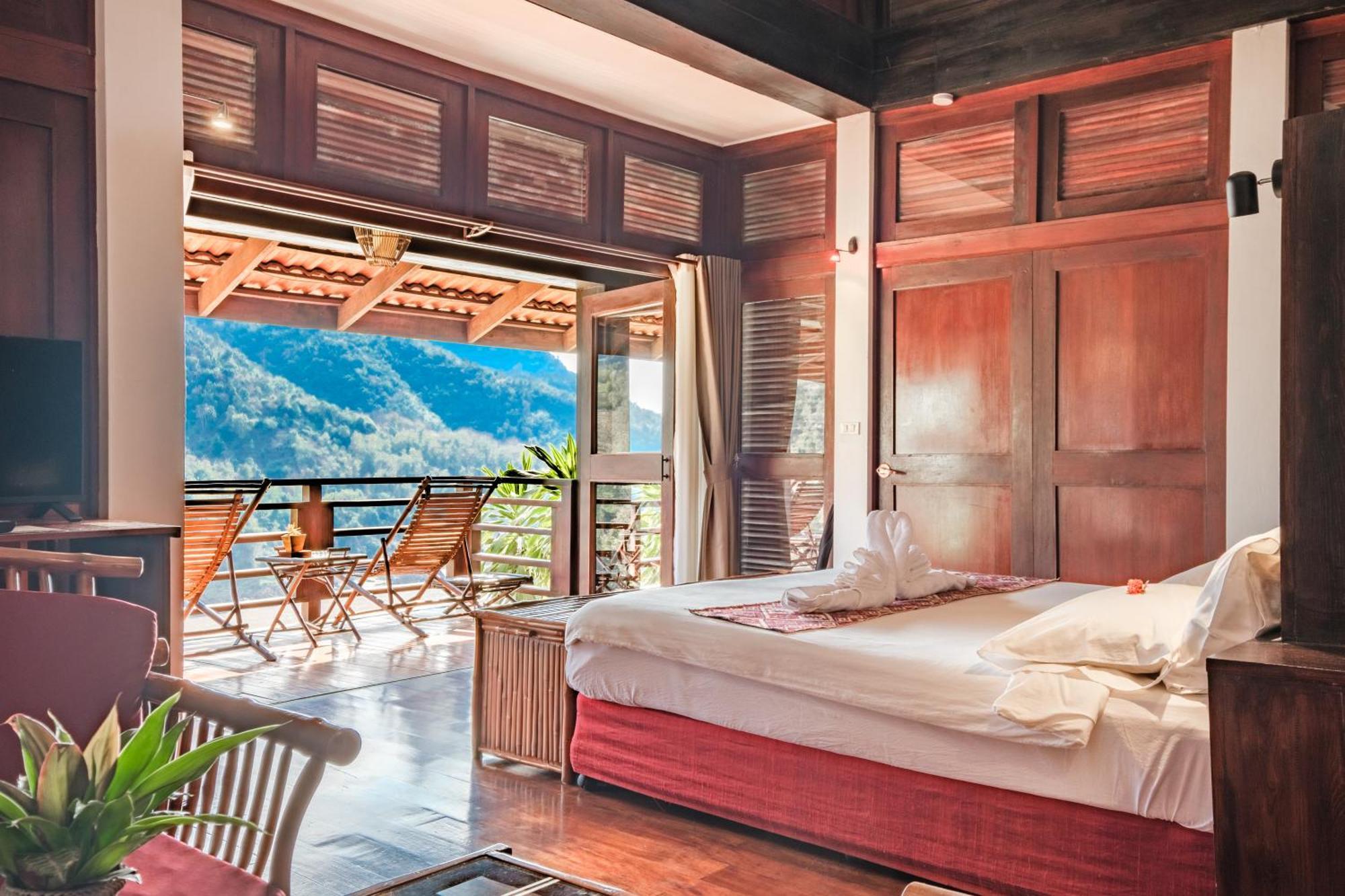 The Sanctuary Pakbeng Lodge المظهر الخارجي الصورة